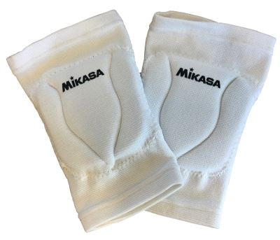 Mikasa MT10 knæbeskytter børn - 2 stk., hvid