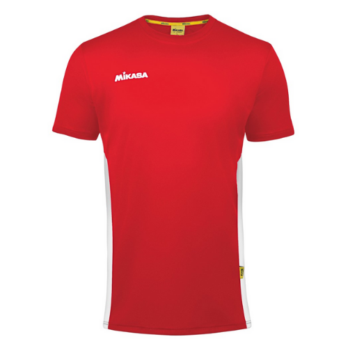 Mikasa unisex Volley T-shirt - Kacao - rød