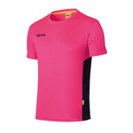 Mikasa unisex Volley T-shirt - Kacao - Fuchia/Dark Blue