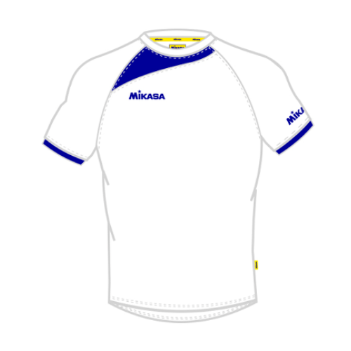 Mikasa man Volley Shirt - Gipsy - Hvid