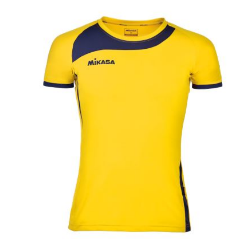 Mikasa - Dame Volley Shirt - Kiora -  Gul
