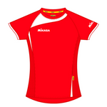 Mikasa - Dame Volley Shirt - Kiora -  Rød