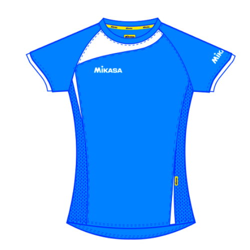 Mikasa - Dame Volley Shirt - Kiora - Royal Blue