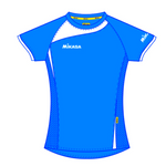 Mikasa - Dame Volley Shirt - Kiora - Royal Blue