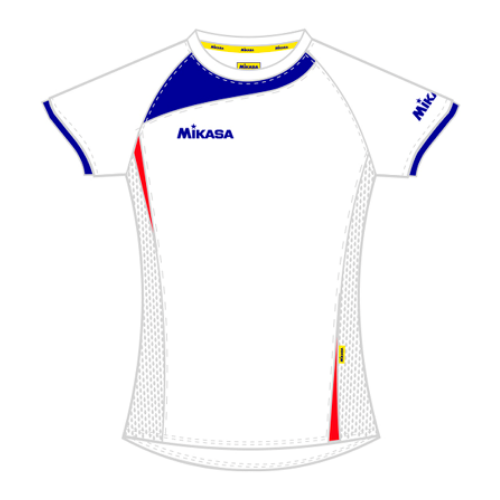 Mikasa - Dame Volley Shirt - Kiora - Hvid