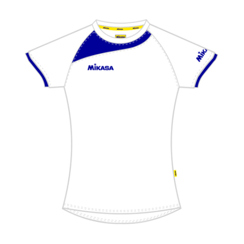 Mikasa - Danme Volley Shirt - Mogo - Hvid